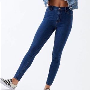 Pac sun Ashlyn blue high waisted jegging